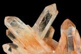Tangerine Quartz Crystal Cluster - Madagascar #112797-2